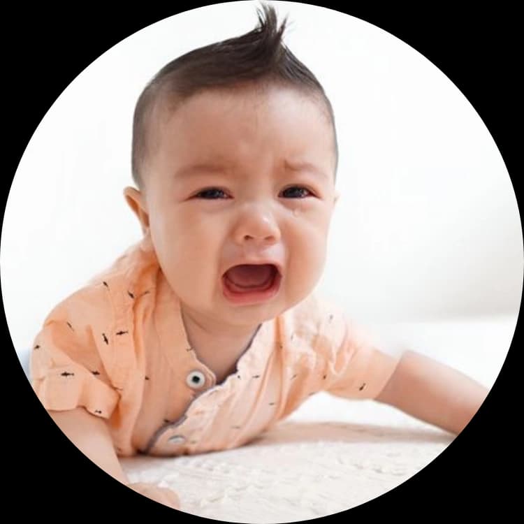 Bé nôn, trớ sữa sau khi ăn