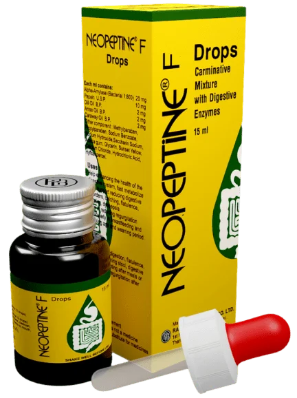 Thuốc bổ ăn ngon ngủ ngon cho bé - Neopeptine F Drops